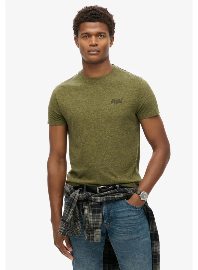 سوبر دراي تي شيرت بشعار أساسي